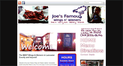 Desktop Screenshot of joesfamousleola.com